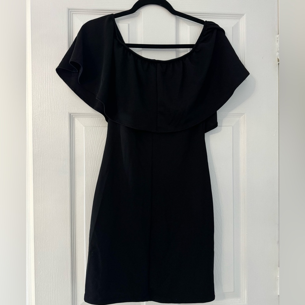 Brat Star Black Dress
